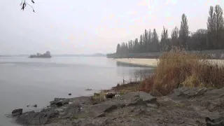 ♥♥ Ukraine autumn dam screensaver video skkren  Живая картина Кременчуга