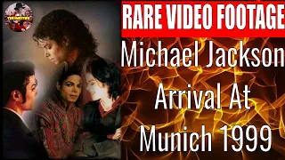Michael Jackson | Arrival At Munich 1999 | RARE VIDEO FOOTAGE.