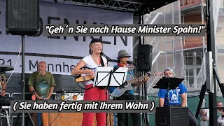 Lied : Geh´n Sie nach Hause Minister Spahn ( Sie haben fertig mit Ihrem Wahn )