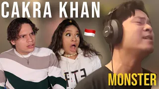 This is what sadness sounds like! Waleska & Efra react to Cakra Khan - Monster