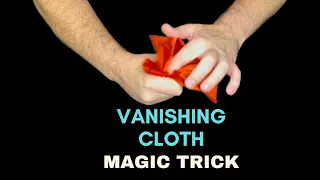 Vanishing Cloth - Thumb Tip With Cloth - Magic Trick