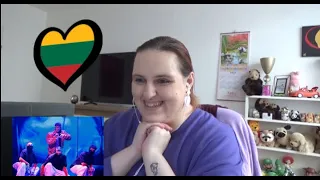 Katarina React "Luktelk" By Silvester Belt (Lithuania) Eurovision 2024