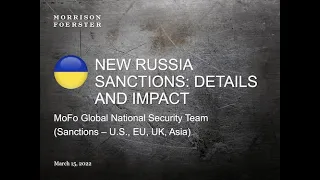 New Russia Sanctions: Details and Impacts