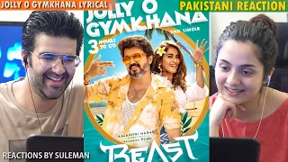 Pakistani Couple Reacts To Jolly O Gymkhana Lyric Video | Beast | Thalapathy Vijay | Nelson| Anirudh