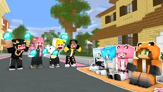 Monster School : POOR CUTE GIRL LOVE RICH BOY 2 & ALL SKIBIDI - Minecraft Animation