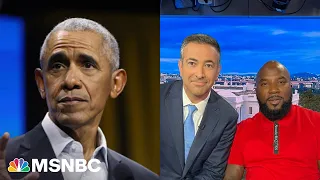 Trump indictments have Obama's stock rising: Obama's "inspiration" Jeezy talks to Ari Melber