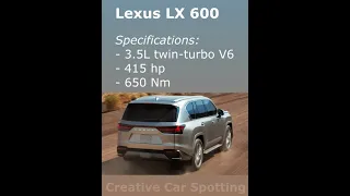 Lexus LX600 #Shorts #carnews