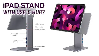 11" iPad Pro Stand WITH USB-C Hub!!!   Qwiizlab US1011 Pro