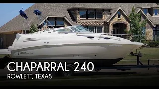 [UNAVAILABLE] Used 2001 Chaparral 240 Signature in Rowlett, Texas