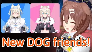 Korone Saw the New Doggos in HoloEN 3rd Gen [Hololive Advent]