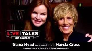 Diana Nyad in conversation with Marcia Cross