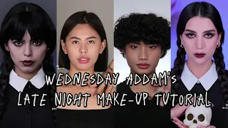 WEDNESDAY ADDAMS LATE NIGHT MAKEUP TUTORIAL | Tiktok Compilation | SICATH TV