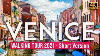 Venice 4K Walking Tour - With Captions - SHORT VERSION [4K/60fps]