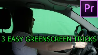 3 Easy GREENSCREEN TRICKS in 5 MINUTES !