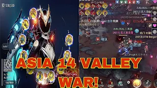 MIR4-ASIA 14 VALLEY WAR | HOF BLANK AND DRAGON TEAM VS AMY AND TTS TEAM |