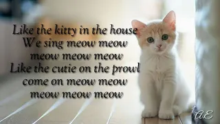 Learn how to meow(English version) Lyrics by Xiao Feng Feng and Xiao Pan Pan