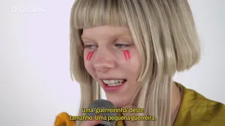 Aurora Enrevista e 'Forgotten love' no estúdio do Globo