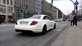 Mercedes CL 63 AMG Revs AND Acceleration