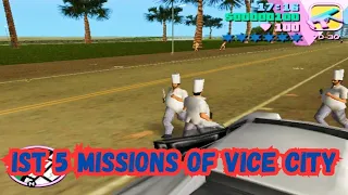 GTA VICE CITY:5 MISSIONS IN 1 VIDEO | GTA 6 TRENDING