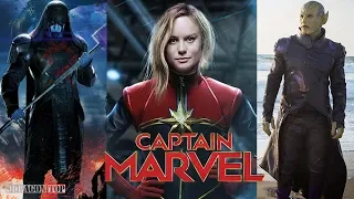 Captain Marvel (2019) Cast In Real Life ⭐ Real Name and Age (Reparto Películas)
