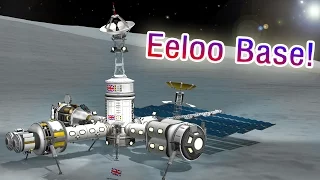 KSP - Building a Single Launch Eeloo Base!