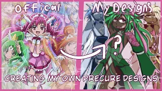 Creating my own precure team | speedpaint