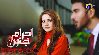 Ehraam-e-Junoon Episode 01 | 𝗕𝗲𝘀𝘁 𝗦𝗰𝗲𝗻𝗲 𝟬𝟭 | Neelam Muneer - Imran Abbas - Nimra Khan | Har Pal Geo