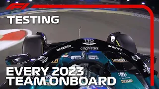 Every 2023 Team Onboard In Bahrain | F1 Pre-Season Testing