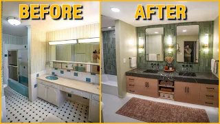 DIY Bathroom Remodel - Start to Finish Renovation and Design