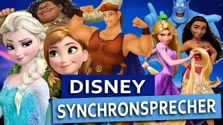 Die STIMMEN bekannter DISNEY Figuren - Disney Synchronsprecher - Behind the Voice