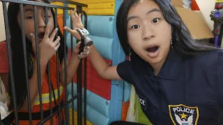 Pretend Play Police on Unsafe Driver LOCKED UP In JAIL FAILED