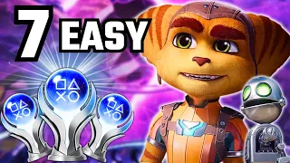 7 Easy PLATINUM Trophies GREAT For Everyone