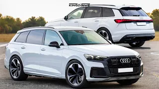 Новый Audi Q9 пора подвинуться Mercedes GLS и BMW X7.