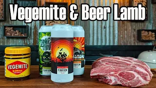 Vegemite and beer lamb BBQ chops recipe
