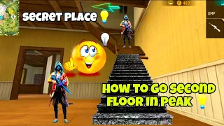 how to go second floor in peak trick😍💡 #freefire #tricks #tips #1000subscriber  @Rajje36351_gamer