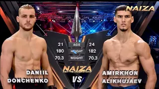 #NAIZA50: 🇺🇿Amirxon Alixojaev 🆚️ 🇺🇦Daniil Donchenko to‘liq jang videosi.