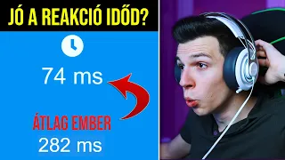 EMBERFELETTI REAKCIÓ IDŐ! 🤨 Neked Sikerül Jobb?