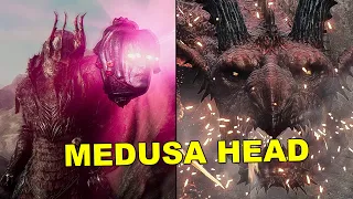 Dragons Dogma 2 - MEDUSA HEAD VS Bosses Gameplay