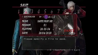 Devil May Cry 3 Very Hard Final Boss