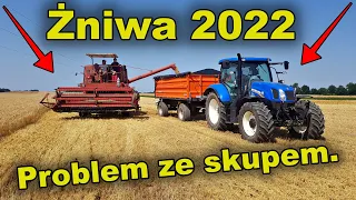 Rozpoczęliśmy ŻNIWA 2022 | Kosimy jęczmień browarny  i mamy problem ze zbytem ziarna...| Żniwa Cz. I