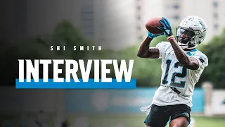 Rookie Wideout Shi Smith talks about being drafted, his life in the country and teammate Jaycee Horn