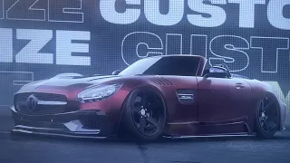 2019 Mercedes-AMG GT S Roadster Customization in Need for Speed Unbound on PS5