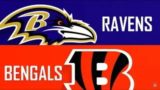 MELHORES MOMENTOS BENGALS x RAVENS - NFL 2018 || ᴴᴰ