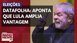 Datafolha: Sem Doria, pesquisa aponta que Lula amplia para 21 pontos a vantagem sobre Bolsonaro