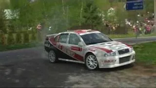 Kahle/Doerr Skoda Octavia WRC Rally Luzicke Hory 2010