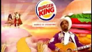 Burger King TV Ad  Tender Crisp Sandwich with Hootie (Darius Rucker)