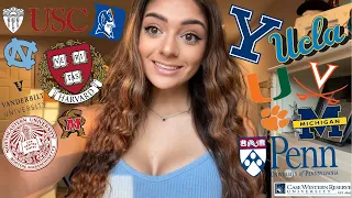 COLLEGE DECISION REACTIONS (Harvard, Yale, UPenn, UCLA, USC, Duke & more!)