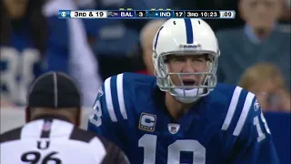 Baltimore Ravens vs. Indianapolis Colts Highlights | AFC Divisional Round, 2009