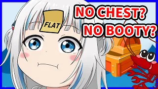 Gura Roasted by Chat yet Again - No Chest!【Gawr Gura / HololiveEN】