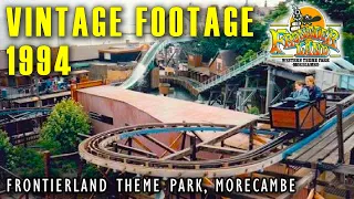 FRONTIERLAND MORECAMBE - Vintage Park Footage - 1994